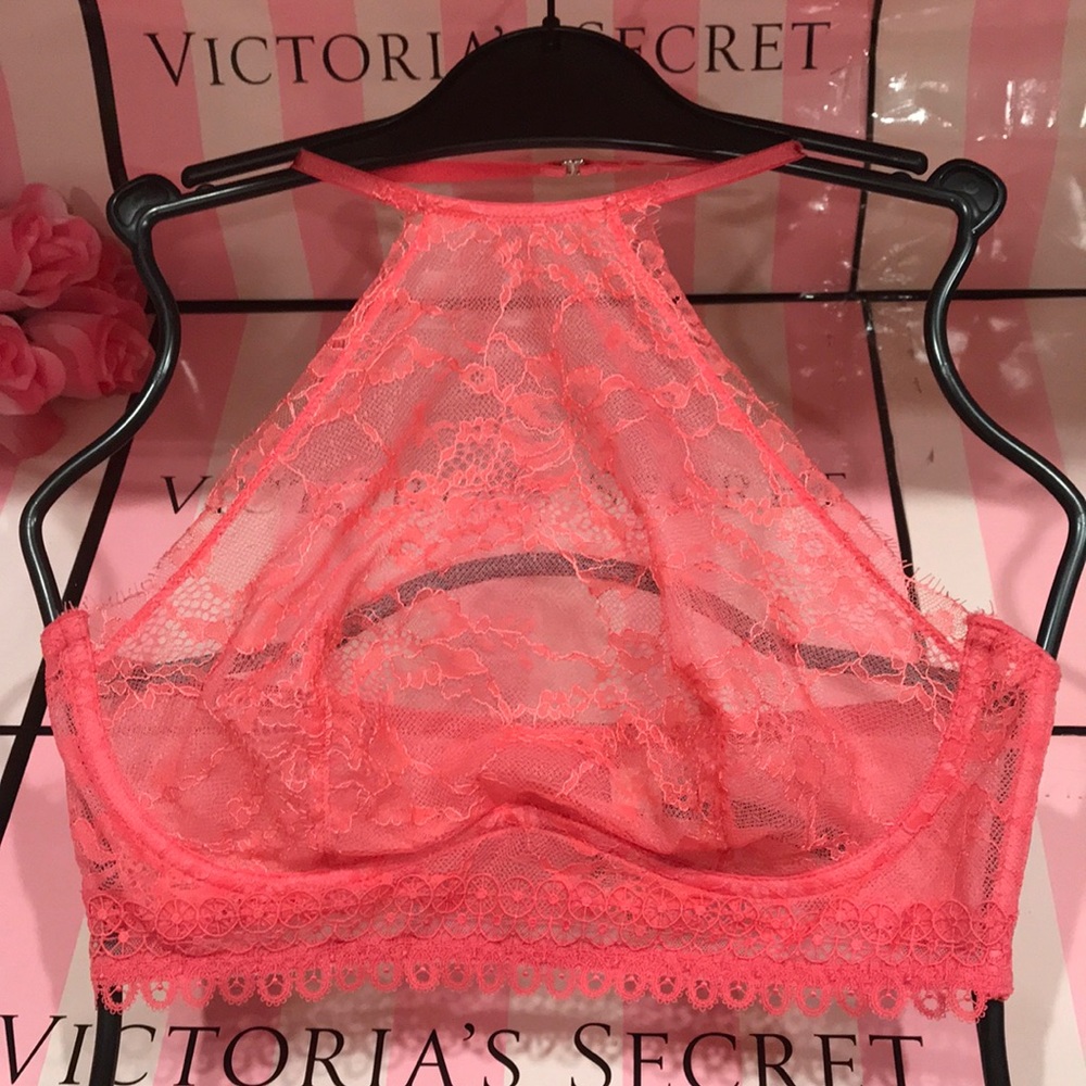 💖 Victoria Secrets 💖 Lace Halter Bralette